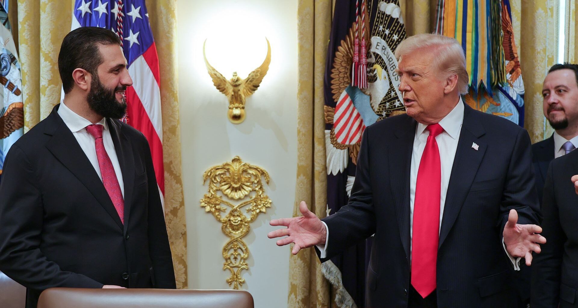 Trump hosts Syria’s al-Sharaa at White House as US extends sanctions relief | Donald Trump News