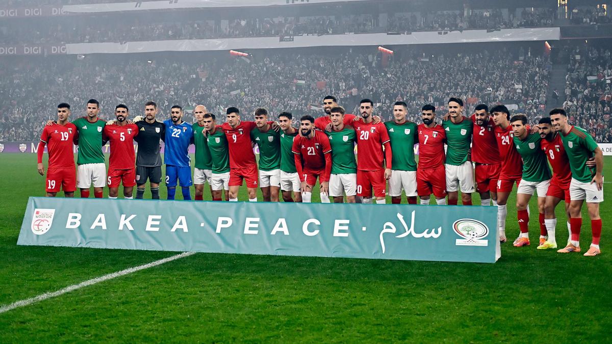 Palestinian team plays friendly in Spain in front of 50,000 spectators