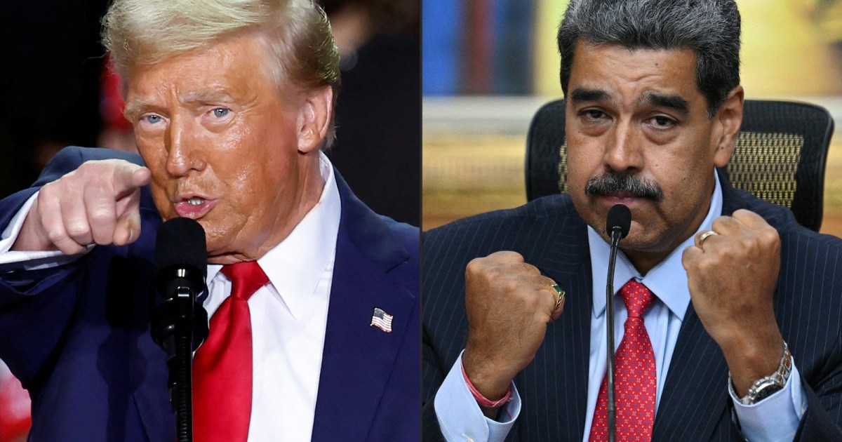 Trump says Venezuela airspace to be shut ‘in its entirety’ as tensions rise | Nicolas Maduro News
