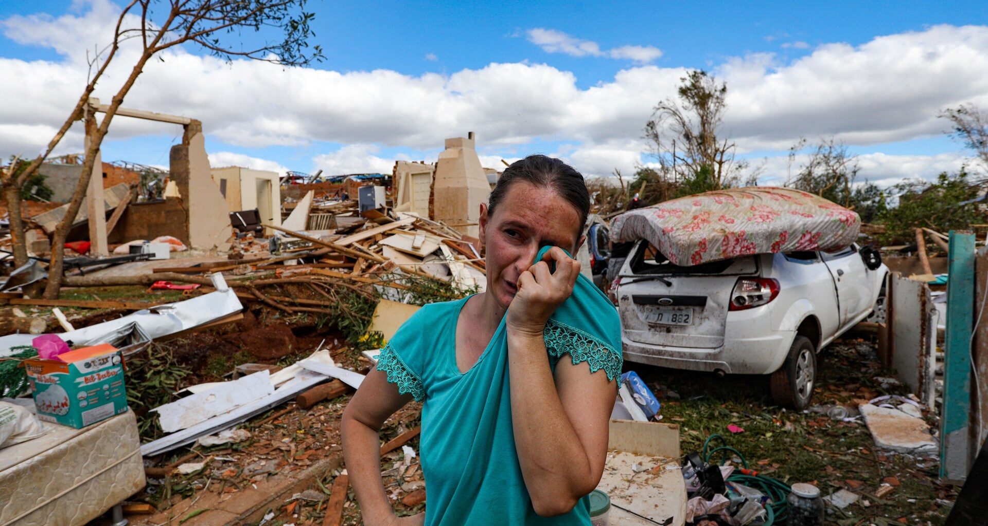 Powerful tornado wrecks Brazil town, killing six and injuring hundreds | Climate News