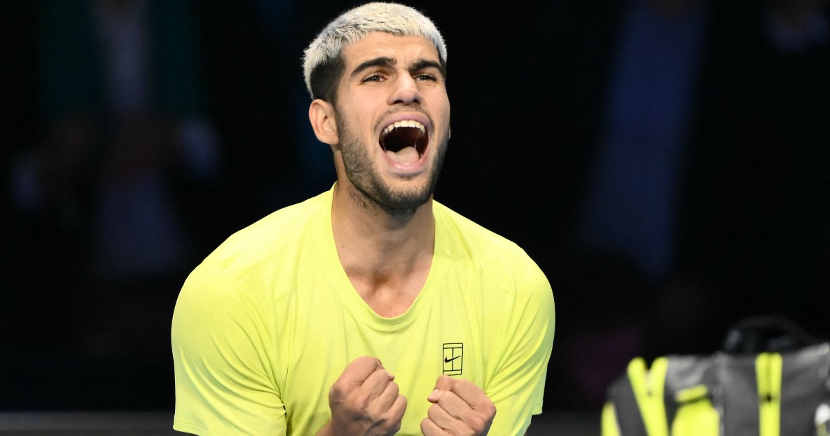 Alcaraz secures year-end world number one ranking at ATP Finals | Tennis News