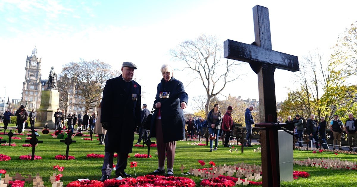 Services set to take place around Scotland for Armistice Day – The Irish News