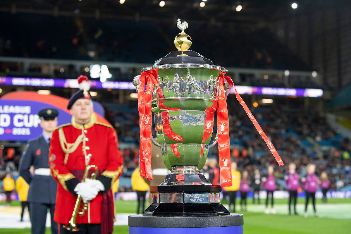 Rugby League World Cup trophy