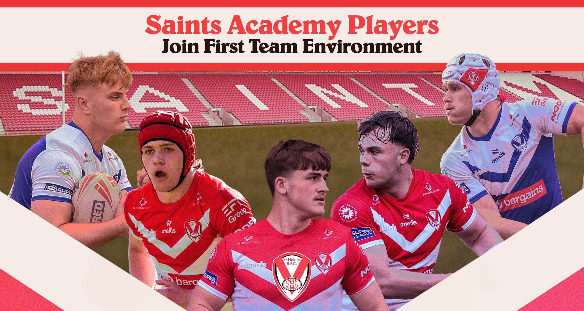Saints Academy players continue progression with First Team