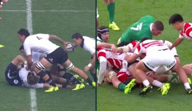 Why All Blacks try stood but Japan were penalised