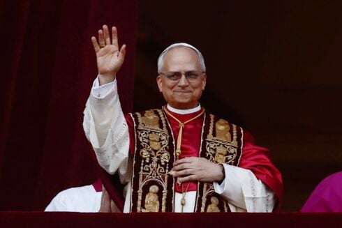 American Pope Leo presides over his first mass as pontiff in Vatican City