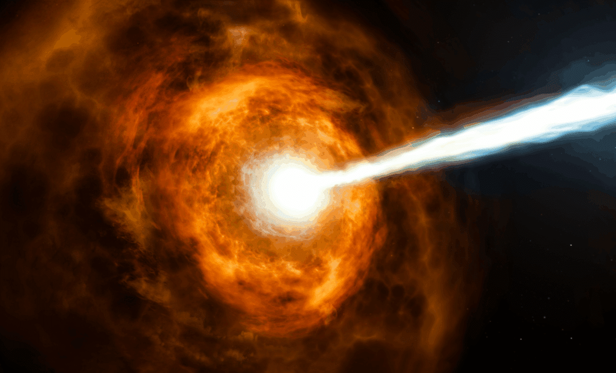 Astronomers Stunned By Blazar's Record Breaking Gamma Ray Flare