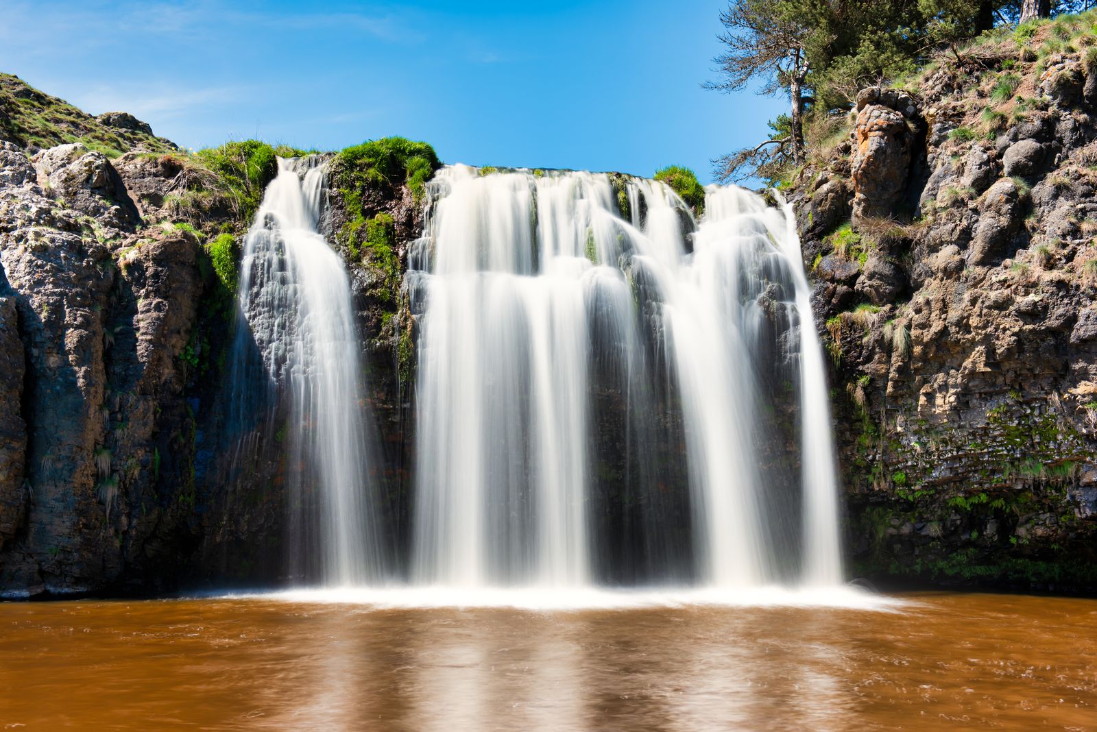 Image may contain Nature Outdoors Water Scenery and Waterfall