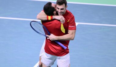 Spain survive without Carlos Alcaraz to progress to Davis Cup semi-finals