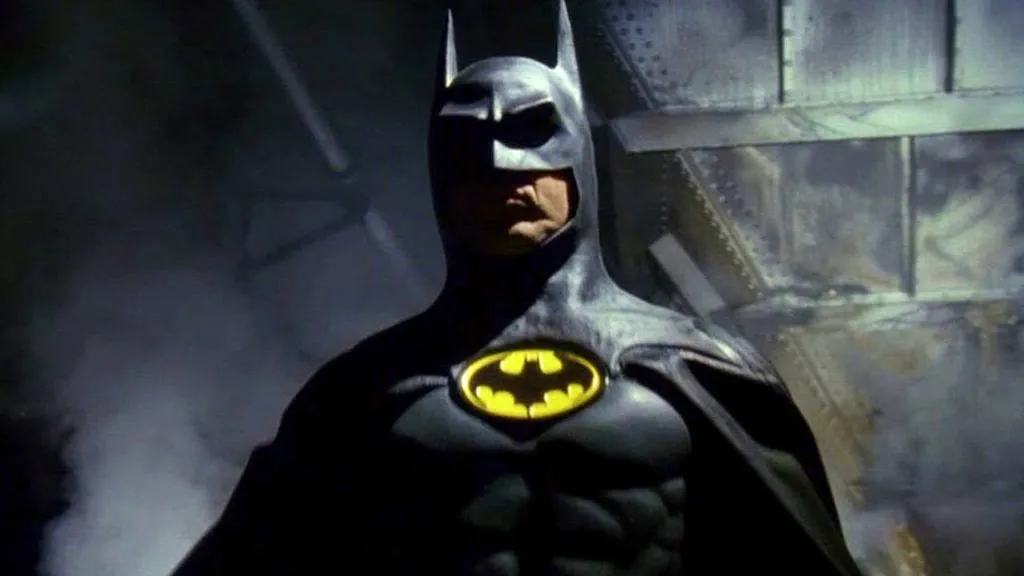 Batman makes his entrance in 1989 movie