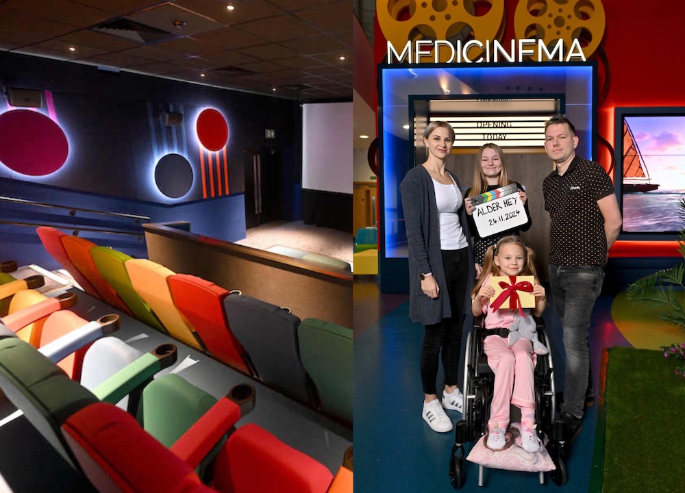 MediCinema at Alder Hey is charity recipient of The Guide Liverpool’s Heroes 2025