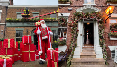 Liverpool florist creates a gorgeous ‘Christmas decoration pub crawl’ around Hope Street