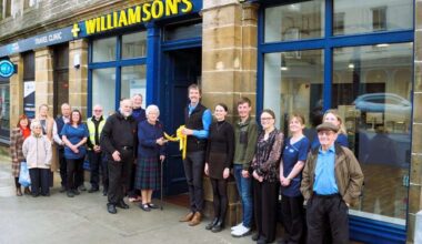 Grand opening of refurbished Thurso pharmacy with hi-tech robots now helping staff