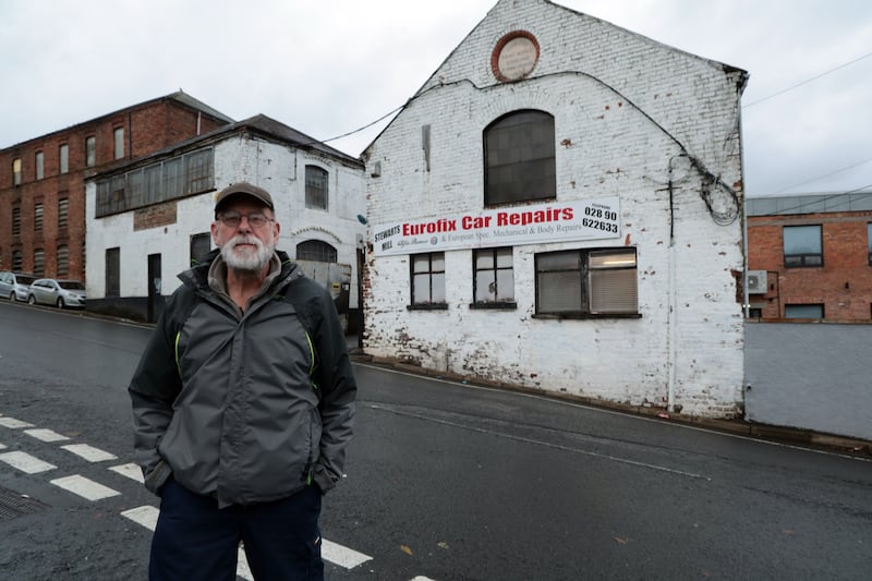 Stewarts Mill on Upper Dunmurry Lane that is due to be demolished for apartment blocks. PICTURE: MAL MCCANN