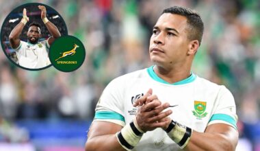 Why the Springboks are in white jerseys v France not Green & Gold