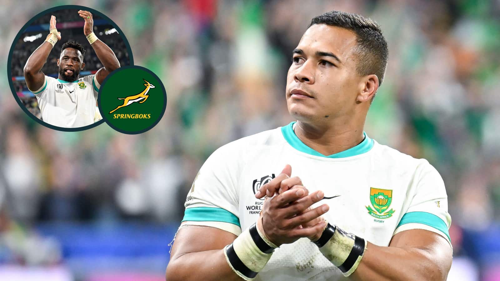 Why the Springboks are in white jerseys v France not Green & Gold