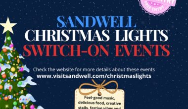 Free Sandwell Christmas lights switch-on events starting from Friday 14 November!