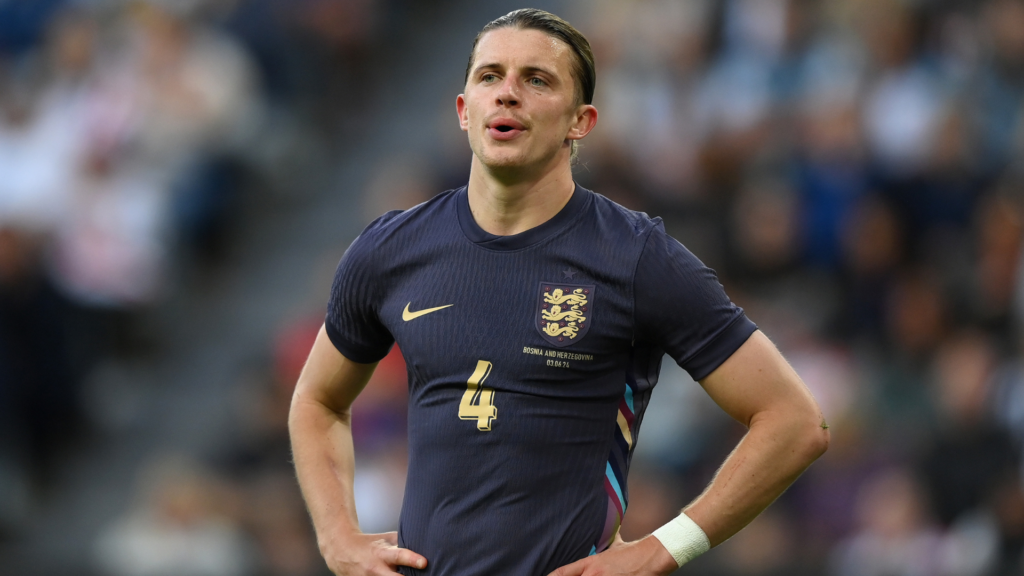 Atletico Madrid midfielder Connor Gallagher representing England