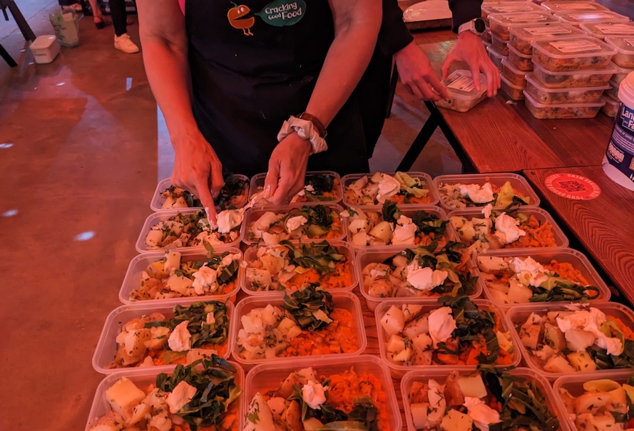 Cracking good food working