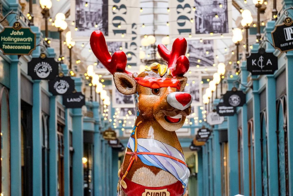 This Adorable Reindeer Trail Has Once Again Popped Up All Over Birmingham City Centre For Christmas