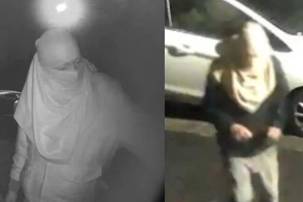 CCTV image issued by Avon & Somerset police of man trying door handles in Fishponds