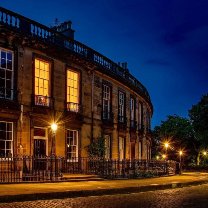 A highly sought-after Georgian townhouse in New Town, Edinburgh (C) @Edinburgh / X