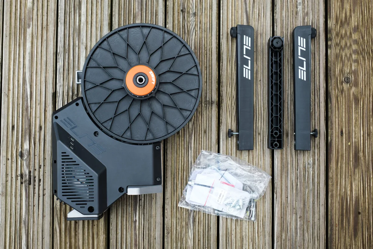 Elite Rivo with Zwift Cog and Click smart trainer