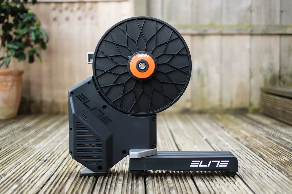 Elite Rivo with Zwift Cog and Click smart trainer