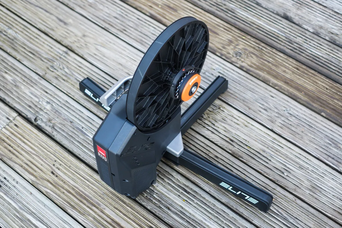 Elite Rivo with Zwift Cog and Click smart trainer