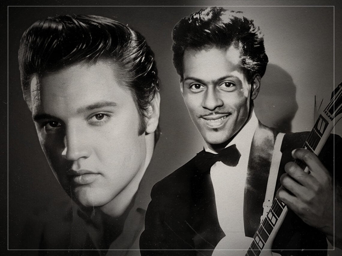 Elvis - Chuck Berry - Split
