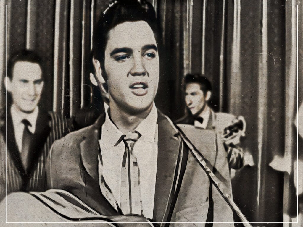 Elvis Presley - Ed Sullivan Show - 1956