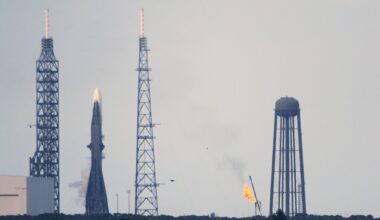 Intense solar storm delays Blue Origin launch of NASA Mars probes