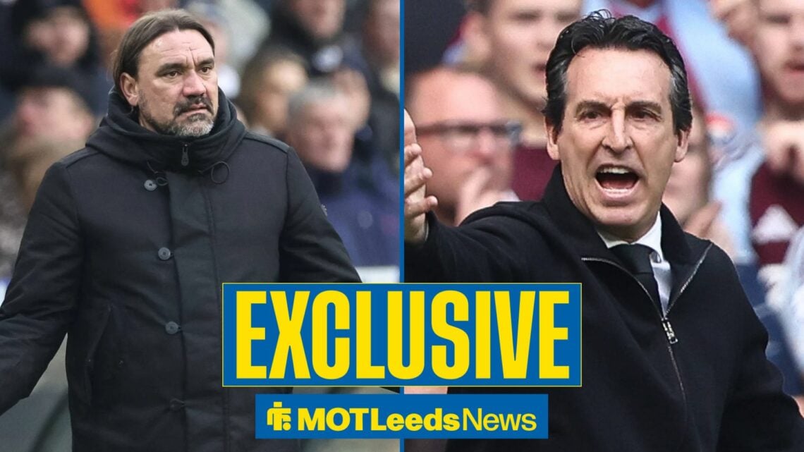 Daniel Farke looks confused and Unai Emery shouts