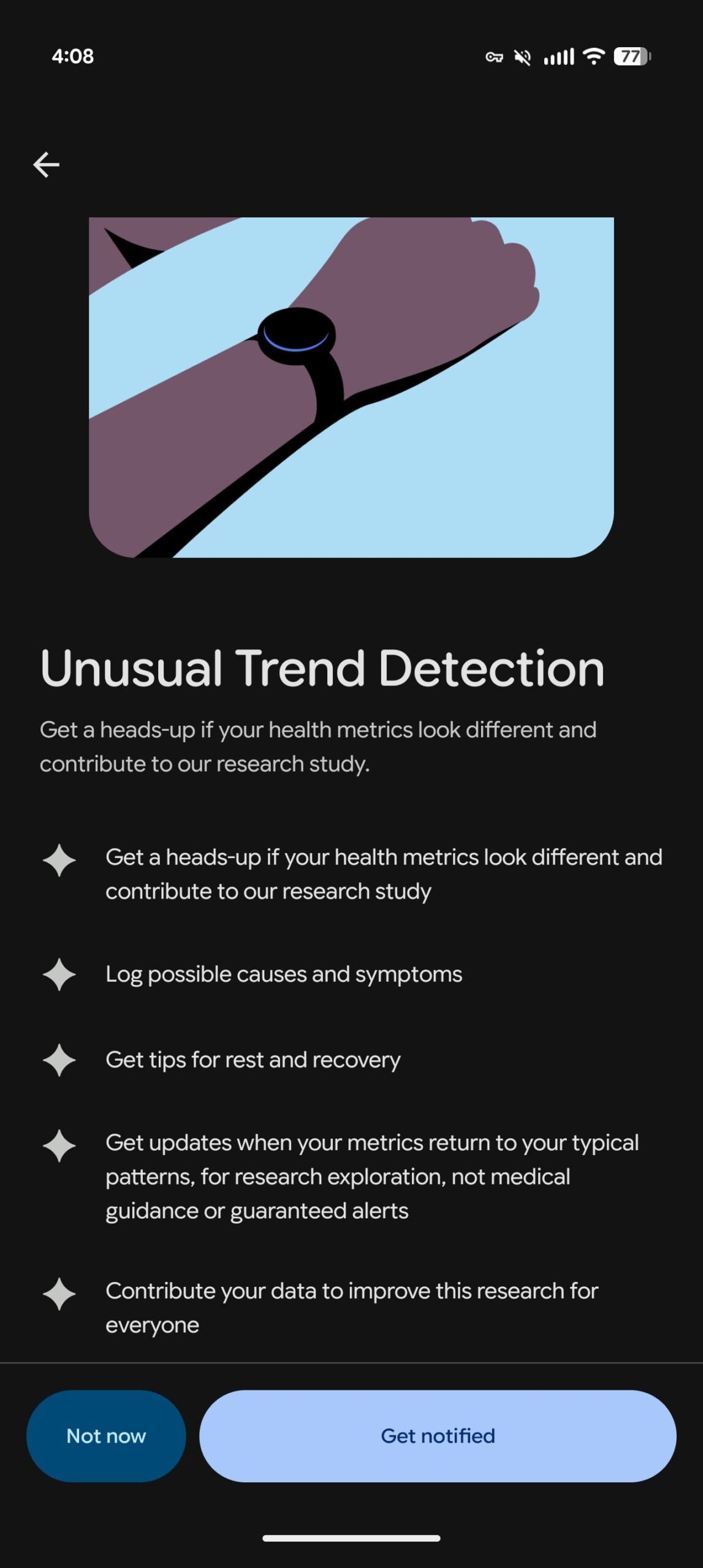 Fitbit unusual trends Fitbit unusual trends