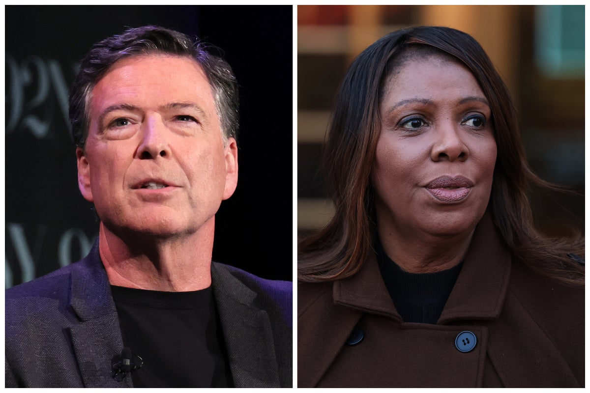 More legal losses for Trump as cases against ‘enemies’ James Comey and Letitia James tossed – latest