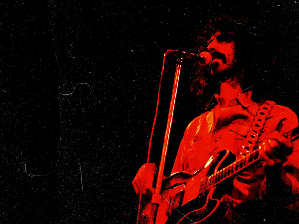 Frank Zappa performing in Copenhagen - 1967
