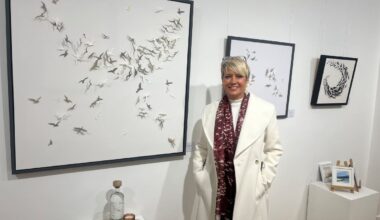 Badenoch flies high in the city at arts preview