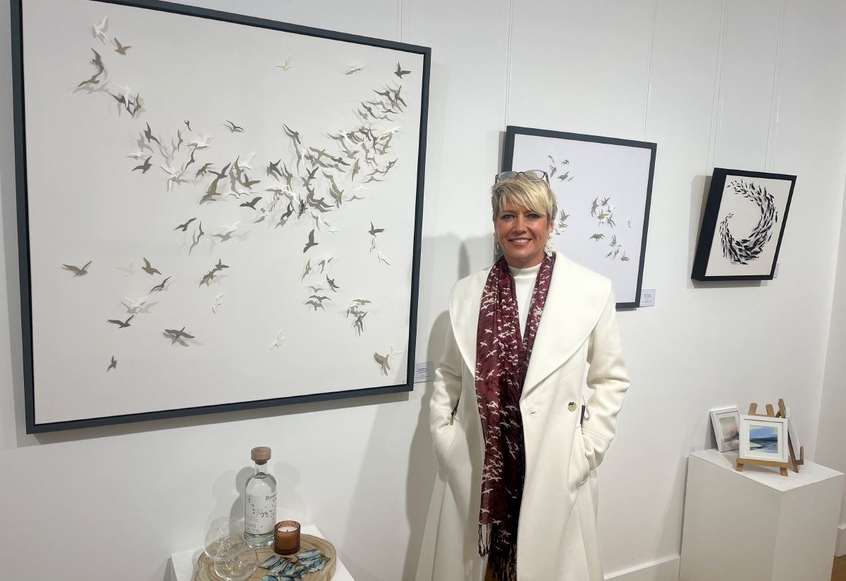 Badenoch flies high in the city at arts preview