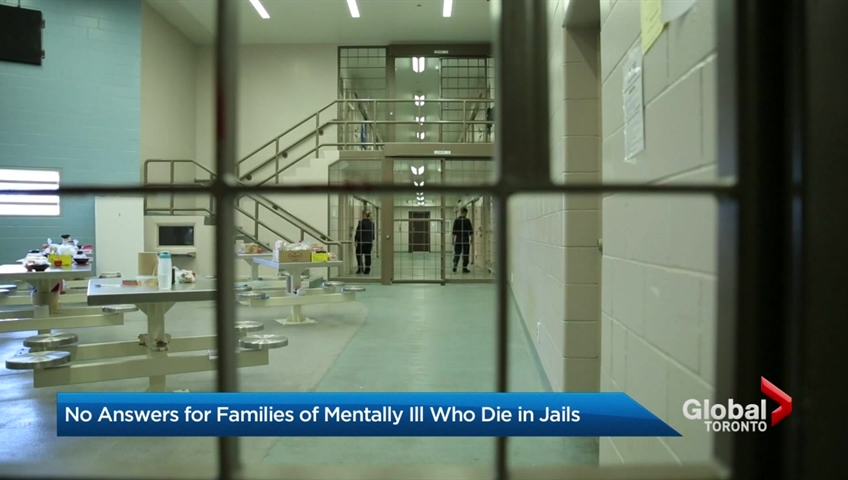 Click to play video: 'Number of inmates with mental illness dying in Ontario prisons is unknown'