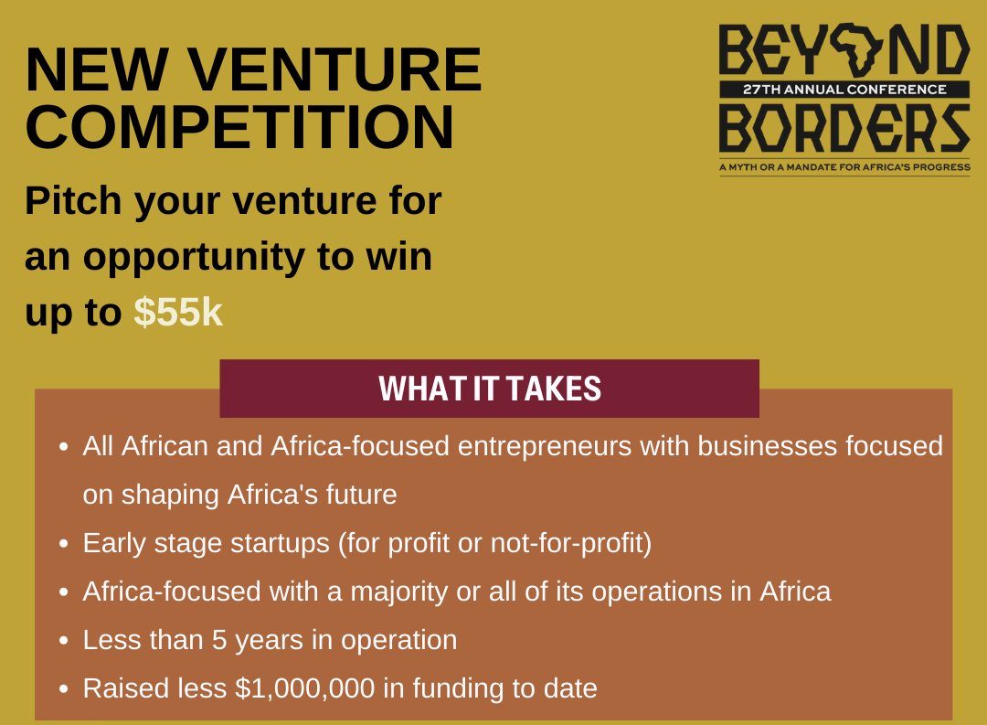 Call For Applications: HBS Africa Business Club New Venture Competition