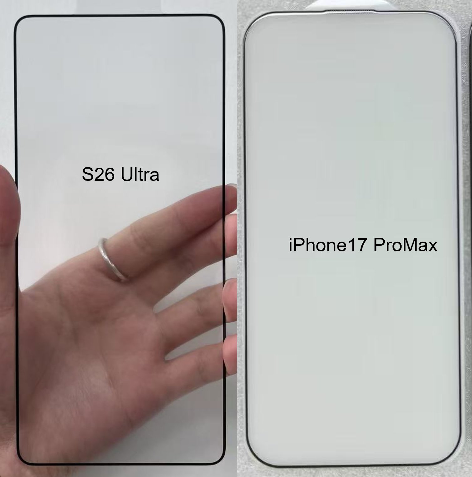 Galaxy S26 Ultra vs iPhone 17 Pro Max Ice Universe