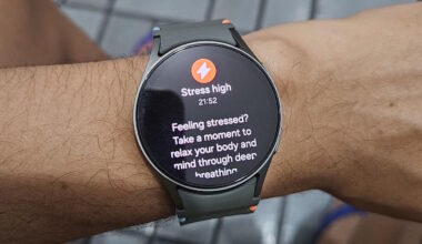 Galaxy Watch 7 High stress warning notification