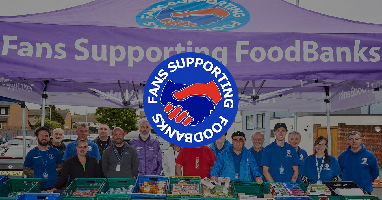 Fans Supporting Food Banks