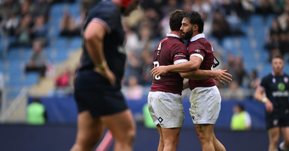 Georgia survive scare from Rugby World Cup hosts