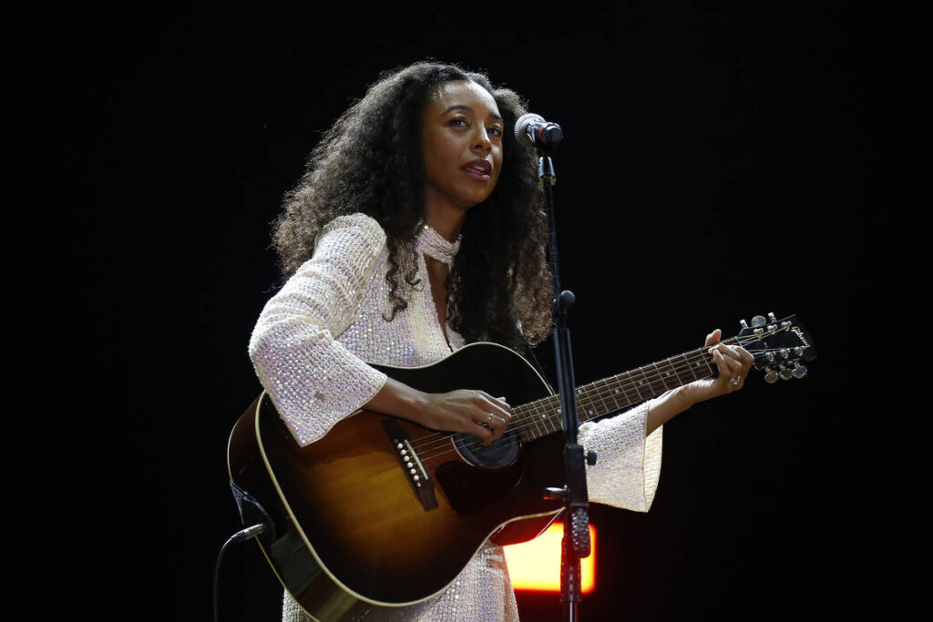Corinne Bailey Rae performing live at Rock in Rio in 2022