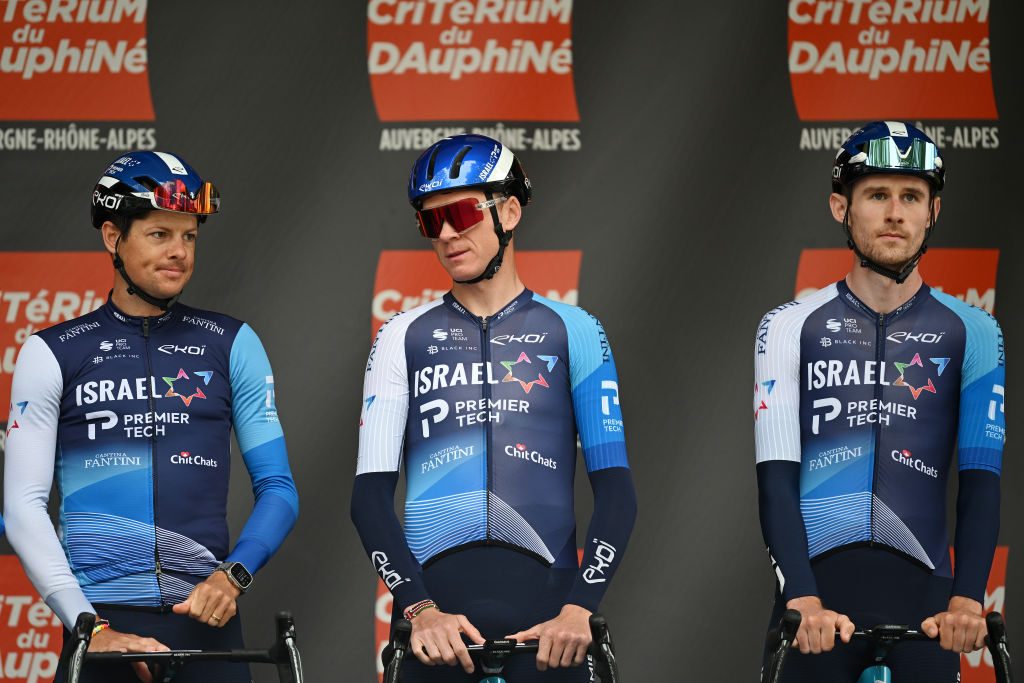 Israel–Premier Tech riders including Chis Froome.