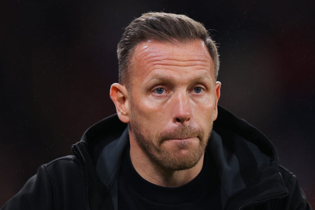 Craig Bellamy looks on during Wales v Montenegro - UEFA Nations League 2024/25 League B Group B4