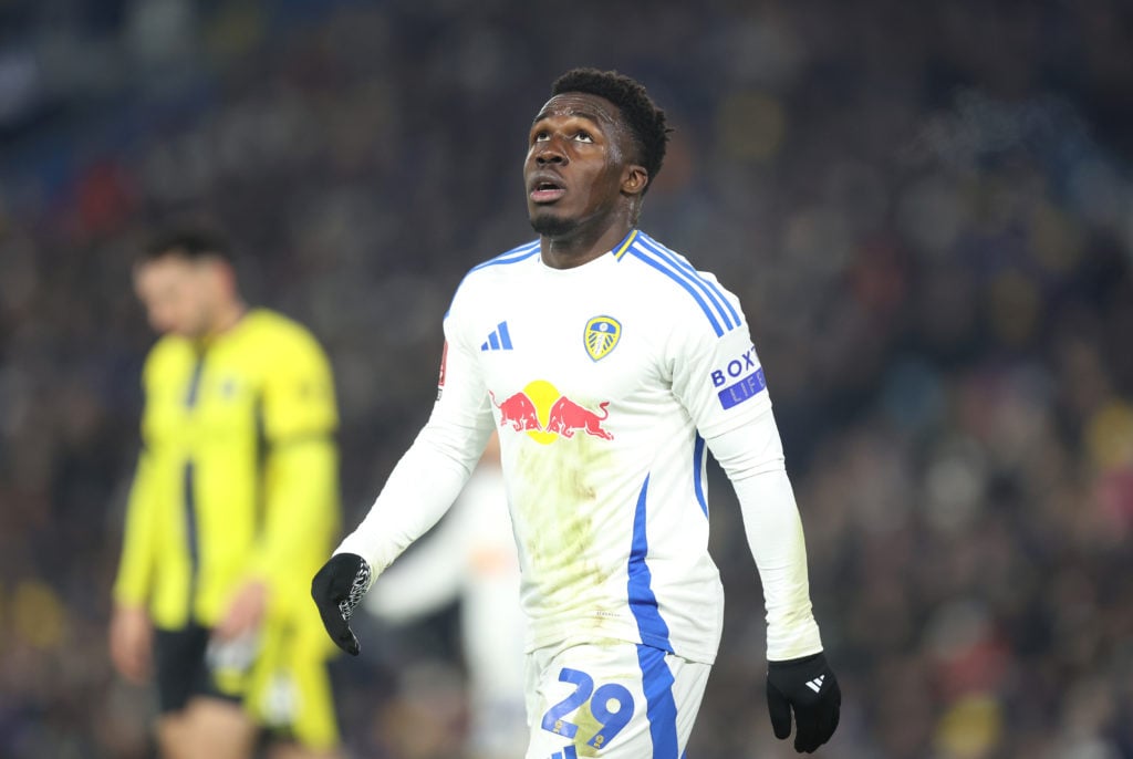 Wilfried Gnonto of Leeds United.