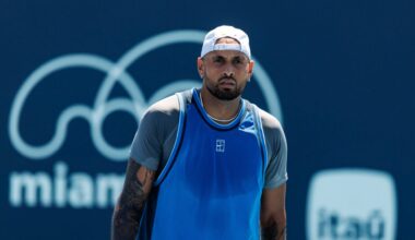 Nick Kyrgios claims there has been a significant change with his knee injury which could change his plans for next year