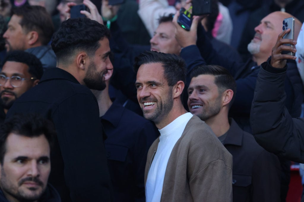 Danny Ings in attendance for Paris Saint-Germain v Arsenal FC - UEFA Champions League 2024/25 Semi Final Second Leg